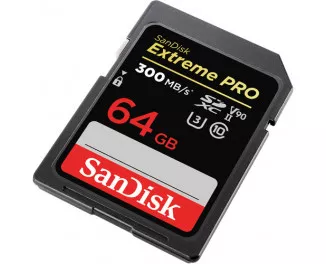 Карта памяти SD 64Gb SanDisk Extreme Pro UHS-II (SDSDXDK-064G-GN4IN)