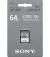 Карта пам'яті SD 64Gb Sony Entry C10 UHS-II U3 V30 (SFE64A.ET4)