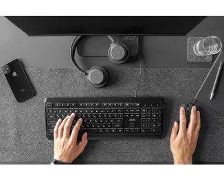 Клавиатура 2E KS120 USB Black (2E-KS120UB)