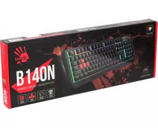 Клавиатура A4Tech Bloody B140N Black