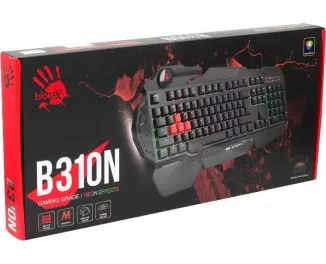 Клавиатура A4Tech Bloody B310N Black