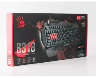 Клавіатура A4Tech Bloody B318 Black LK Black