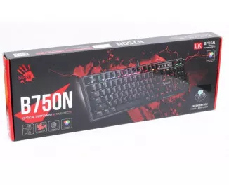 Клавіатура A4Tech Bloody B750N USB Black