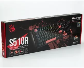 Клавиатура A4Tech Bloody S510R Fire Black