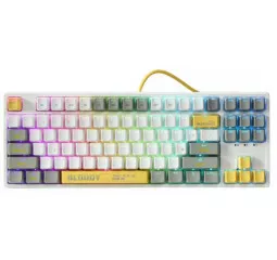 Клавиатура A4Tech Bloody S87 RGB BLMS TKL USB Energy White (4711421993708)