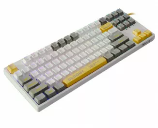 Клавиатура A4Tech Bloody S87 RGB BLMS TKL USB Energy White (4711421993708)
