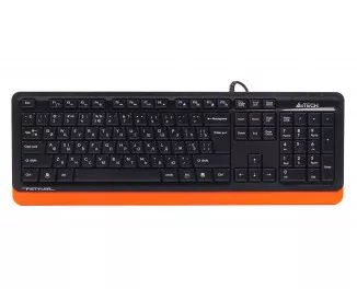 Клавиатура A4Tech Fstyler FKS10 Orange USB