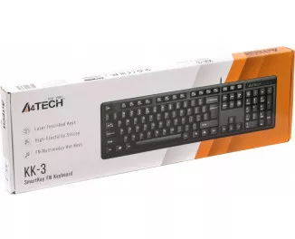 Клавиатура A4Tech KK-3 USB Black