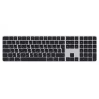 Клавіатура Apple Magic Keyboard з Touch ID та цифровою панеллю для моделей Mac з чіпом Apple Ukrainian Black Keys (MMMR3UA/A)