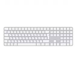 Клавиатура Apple Magic Keyboard with Touch ID and Numeric Keypad with Apple silicon (USB–C) - Ukrainian - White Keys (MXK73UA/A)