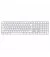 Клавіатура Apple Magic Keyboard with Touch ID and Numeric Keypad with Apple silicon (USB–C) - Ukrainian - White Keys (MXK73UA/A)