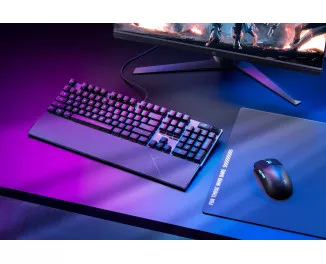 Клавіатура ASUS ROG Strix Scope II RX Red ABS UA USB Black (90MP0350-BKMA00)