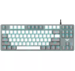 Клавиатура Aula F3287 Keycap KRGD Blue USB UA Grey/White (6948391240954)