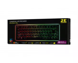 Клавиатура беспроводная 2E Gaming KG360 Black (2E-KG360UBK)