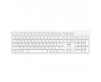 Клавиатура беспроводная 2E KS260 White (2E-KS260WWH_UA)