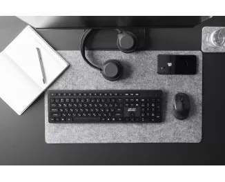 Клавиатура беспроводная 2E KS260 WL Black (2E-KS260WB)