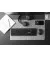 Клавиатура беспроводная 2E KS260 WL Black (2E-KS260WB)