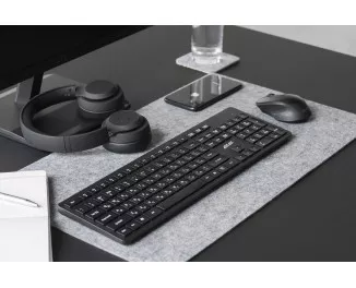 Клавиатура беспроводная 2E KS260 WL Black (2E-KS260WB)