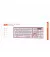 Клавиатура беспроводная 2E KS270 Pink/White (2E-KS270WBPN_UA)