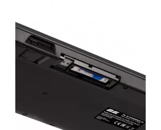 Клавіатура бездротова 2E KS280 Black/Grey (2E-KS280WBGR_UA)