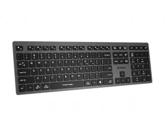 Клавіатура бездротова A4tech FBX50C Grey