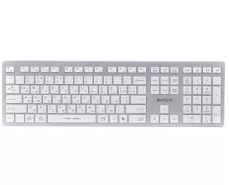 Клавиатура беспроводная A4Tech FBX50C White