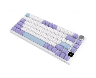 Клавіатура бездротова Ajazz AK820 Pro Flying Fish Switch Purple (AK820PRO-FF-PWB)