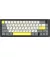 Клавіатура бездротова Epomaker EK68 65 Flamingo Switch Hot-Swap RGB Wireless/Bluetooth/USB UA Black (EK68-B-F)