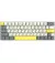 Клавіатура бездротова Epomaker EP64 60 Mulan Switch Hot-Swap RGB Wireless/Bluetooth/USB UA White (EP64-W-M)
