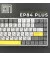 Клавиатура беспроводная Epomaker EP84 Plus 75 Wisteria Linear Switch Hot-Swap RGB Wireless/Bluetooth/USB UA White (EP84-W-WL)