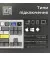 Клавиатура беспроводная Epomaker Shadow-S TKL Mulan Switch Hot-Swap LCD Screen RGB Wireless/Bluetooth/USB UA White (SHS-W-M)