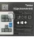 Клавиатура беспроводная Epomaker Shadow-X 70 Wisteria Linear Switch Hot-Swap LCD Screen RGB Wireless/Bluetooth/USB UA White (SHX-W-WL)