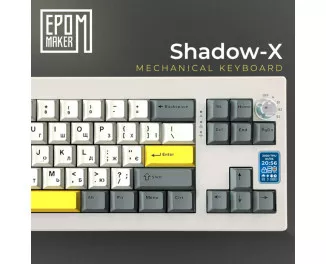 Клавиатура беспроводная Epomaker Shadow-X White (SHX-W-M)