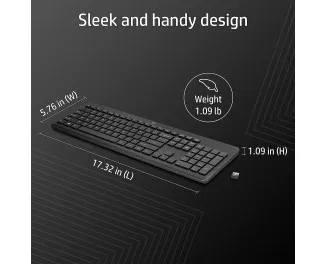 Клавиатура беспроводная HP 230 (3L1E7AA)