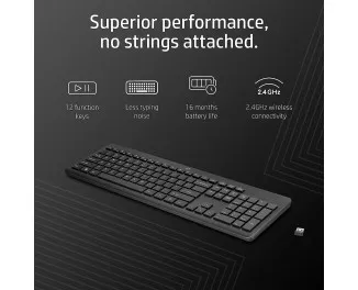 Клавиатура беспроводная HP 230 (3L1E7AA)