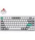 Клавіатура бездротова Lemokey P1 Pro Keychron Super Red Space Silver (P1P-X1-UA)