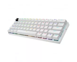 Клавиатура беспроводная Logitech G Pro X 60 LightSpeed White (920-011930)