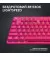 Клавиатура беспроводная Logitech G Pro X TKL Lightspeed Tactile Magenta (920-012159)