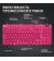 Клавиатура беспроводная Logitech G Pro X TKL Lightspeed Tactile Magenta (920-012159)