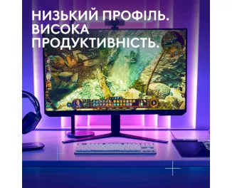 Клавіатура бездротова Logitech G515 Lightspeed White (920-012539)