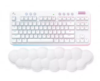 Клавиатура беспроводная Logitech G715 Aurora Wireless Gaming GX Red Lightspeed/Bluetooth UA Off-White (920-010692)