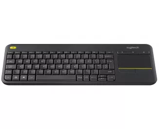Клавиатура беспроводная Logitech K400 Plus Black UA  (920-007145)