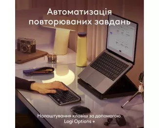 Клавіатура бездротова Logitech MX Keys Mini For Mac Space Gray (920-012652)