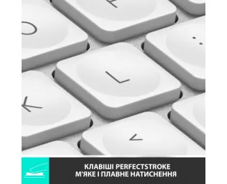 Клавиатура беспроводная Logitech MX Keys Mini For Mac Wireless Illuminated Pale Grey (920-010526)
