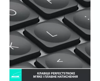 Клавиатура беспроводная Logitech MX Keys Mini Wireless Illuminated Graphite (920-010498)