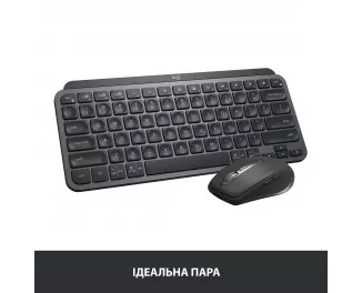 Клавиатура беспроводная Logitech MX Keys Mini Wireless Illuminated Graphite (920-010498)