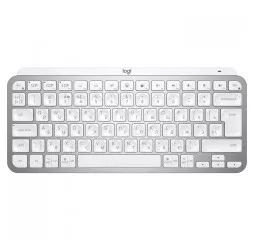 Клавиатура беспроводная Logitech MX Keys Mini Wireless Illuminated UA Pale Grey (920-010499)