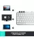 Клавиатура беспроводная Logitech MX Keys Mini Wireless Illuminated UA Pale Grey (920-010499)