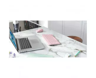 Клавиатура беспроводная Logitech MX Keys Mini Wireless Illuminated UA Rose (920-010500)