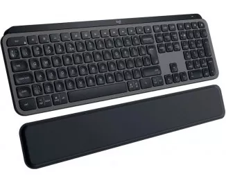 Клавиатура беспроводная Logitech MX Keys S Plus Palm Rest Graphite (920-011589)
